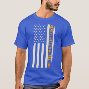 T-shirt Soins infirmiers patriotiques Médecin en santé men