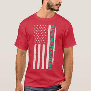 T-shirt Soins infirmiers patriotiques Médecin en santé men