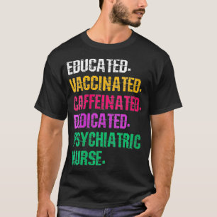 T-shirt Soins infirmiers psychiatriques rétro pour femmes