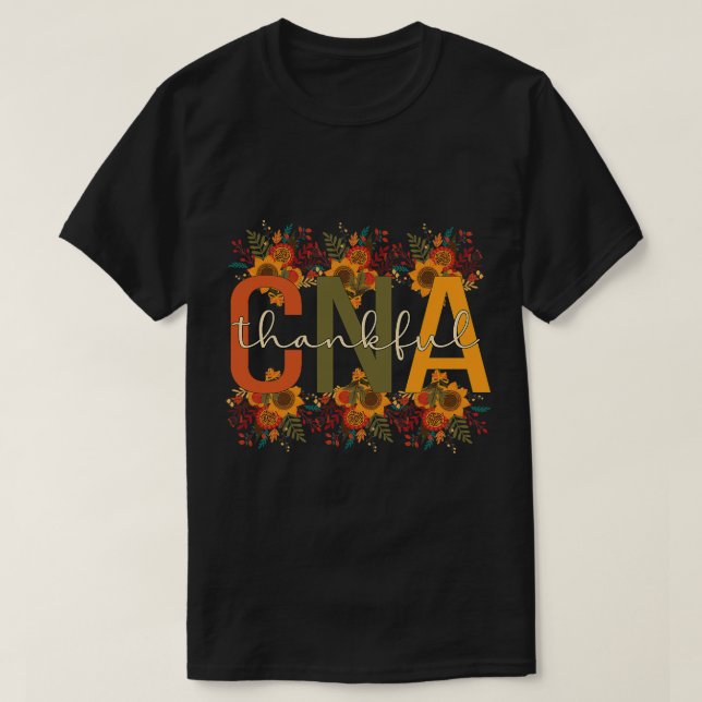 T-shirt Soins infirmiers Remerciements Infirmière de l'AII (Design devant)