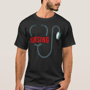 T-shirt Soins infirmiers stéthoscopiques