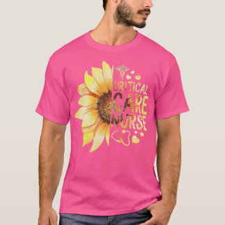 T-shirt Soins intensifs critiques Soins intensifs Infirmiè