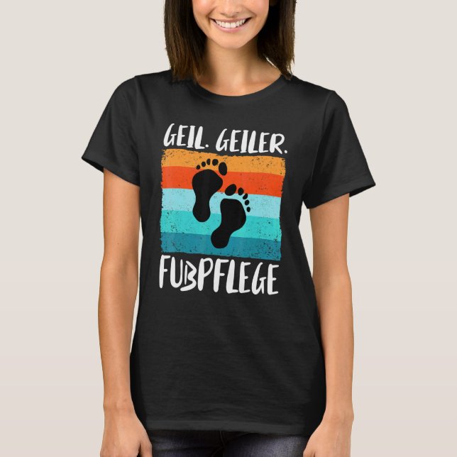 T-shirt Soins pieds podiatrie pédicure pieds podiatrie pod (Devant)