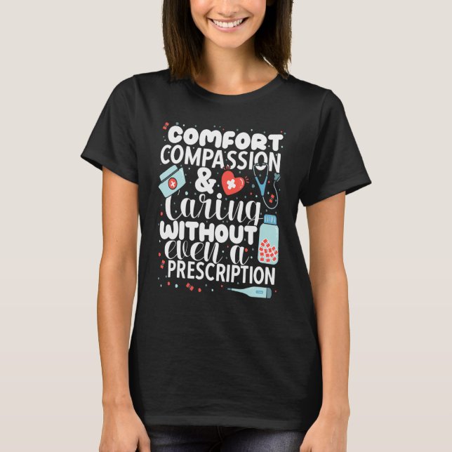 T-shirt Soins sans même une ordonnance Nursing Hospita (Devant)