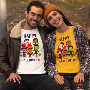 T-shirt Soirée costumée pour enfants d'Halloween
