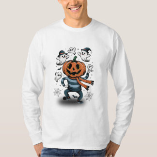 T-shirt Soirée dansante citrouille - Amusants Halloween De