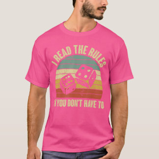 T-shirt Soirée de jeu Adultes Drôles Jeux de société Je li