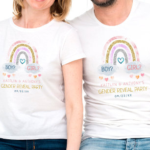 T-shirt Soirée de révélation de genre de Little Rainbow