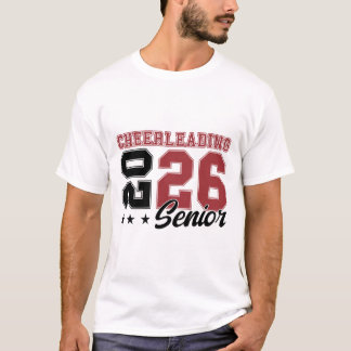 T-shirt Soirée de seniors de cheerleading Senior Cheer 202
