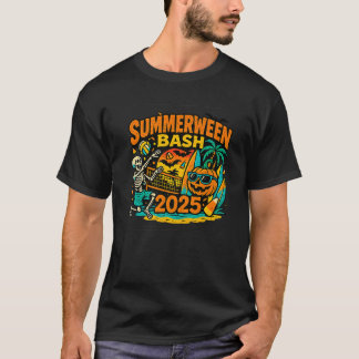 T-shirt Soirée SummerWeen Bash 2025 Plage de squelettes Ha