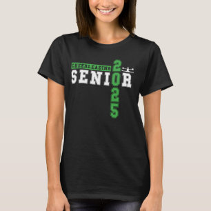 T-shirt Soirée supérieure Cheerleader Cheer Senior 2025 Gr