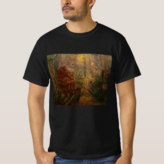 T-shirt Soirée - The Watch par Vincent van Gogh (Devant)