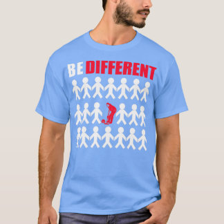T-shirt Sois différent Curling