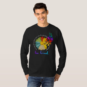 T-shirt Sois Gentil   Hommes Manches Longues
