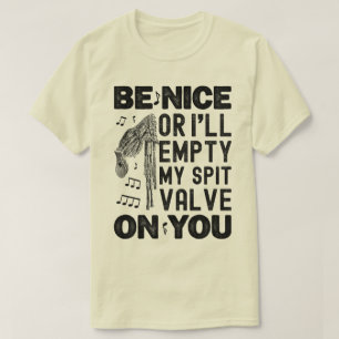 T-shirt Sois gentil Je Vide Mon Humour De Soupape De Soupa