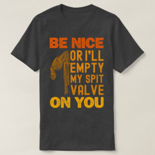 T-shirt Sois gentil Ou Je Vide Ma Vanne De Soupe Sur Toi D