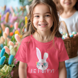 T-SHIRT SOIS HEUREUX ! PÂQUES