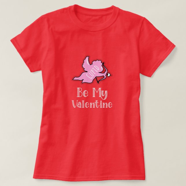 T-shirt Sois ma Saint Valentin (Design devant)