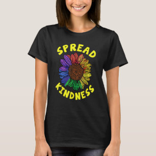 T-shirt Soit Géant Fleur Doux Couleur