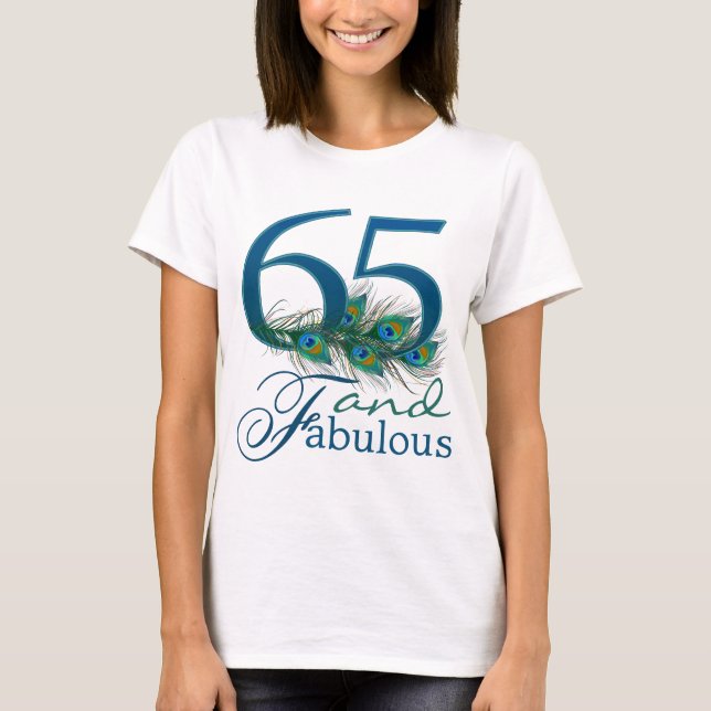 T-shirt soixante-cinquième Chemises d'anniversaire (Devant)