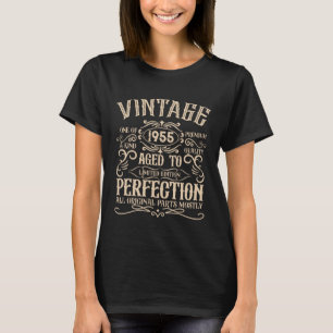 T-shirt Soixante-dix ans vintages personnalisés 70e annive
