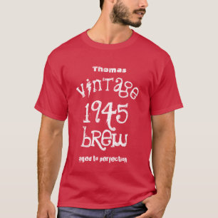 T-shirt soixante-dixième Brew vintage T06 du cadeau