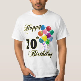 T-shirt Soixante-dixième cadeaux d'anniversaire et