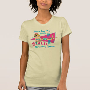 T-shirt Soixantième anniversaire désireux pour la plage