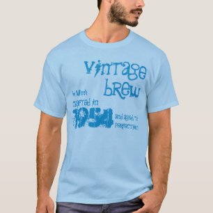 T-shirt soixantième Brew vintage V07 du cadeau