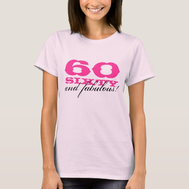 T-shirt soixantième Chemise | 60 d'anniversaire et (Devant)