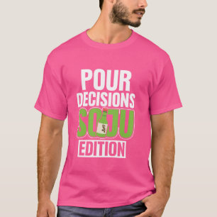 T-shirt Soju de Corée Alcool Boisson Nourriture Kpop