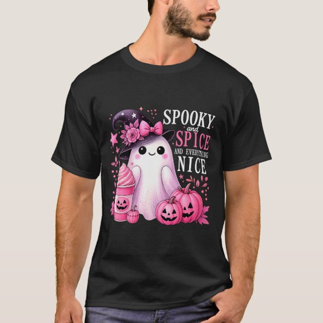 T-shirt Soky And Sce And Everything Nice Halloween Nk  (Devant)