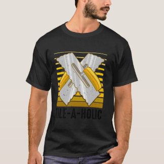 T-shirt Sol Tiler Sol Travail Carrelage homme Tile Setter