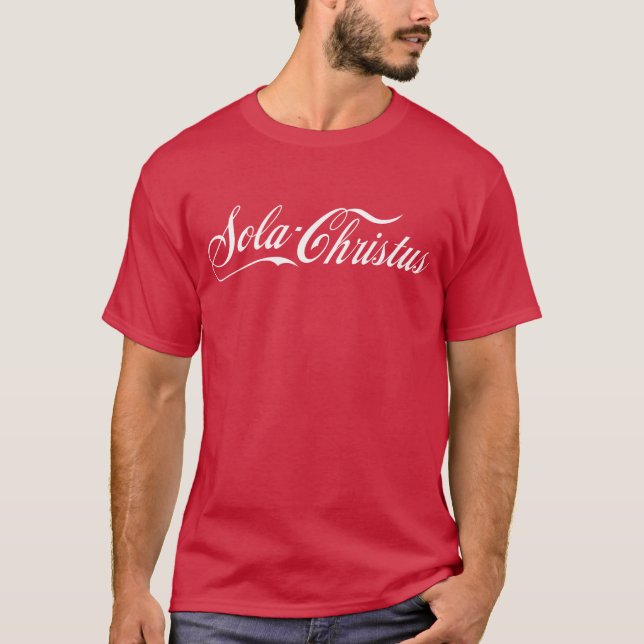 T-shirt Sola Christus (Devant)