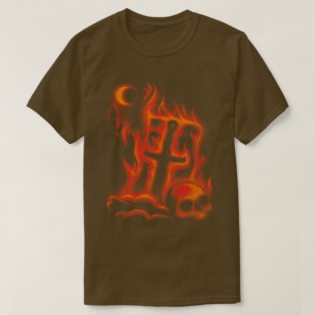 T-SHIRT SOLAIRE ECLIPSE (Design devant)