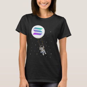 T-shirt Solana Swing SOL Trader Cryptomonnaie Moon Boy