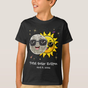 T-shirt Solar Eclipse 2024 Joli Solar Eclipse Enfants Garç