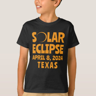 T-shirt Solar Eclipse 2024 Texas