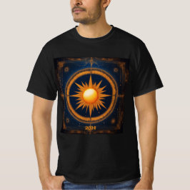 T-shirt Solar Eclipse Mystical Balance 2024 Ajouter Nom Ho