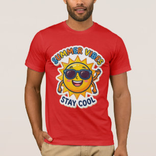 T-shirt Solar Flare Flair L'autocollant ultime de l'été
