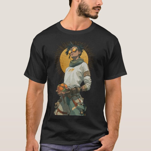 T-shirt Solar Halo Operative – Cyberpunk (Devant)