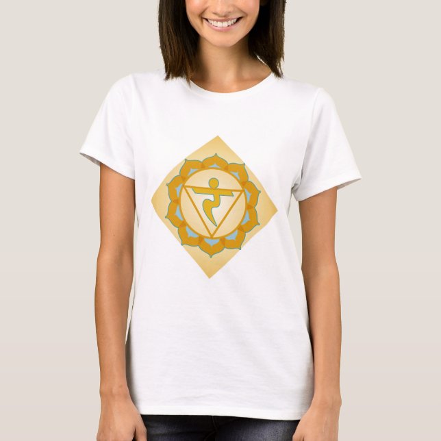 T-shirt Solar Plexus Chakra (Devant)