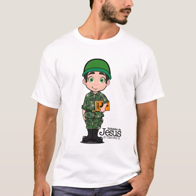 T-shirt Soldadinho de Jésus-Christ (Devant)