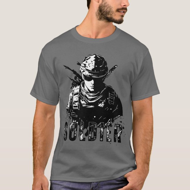 T-shirt soldat (Devant)