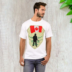 T-shirt Soldat canadien