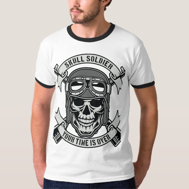 T-shirt Soldat crâne (Devant)