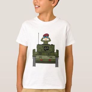 T-shirt Soldat d'armée britannique dans la pièce en t de
