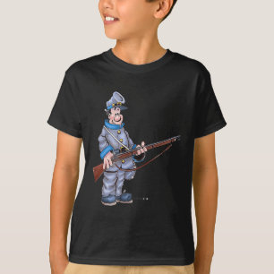 T-shirt Soldat de guerre civile amusant