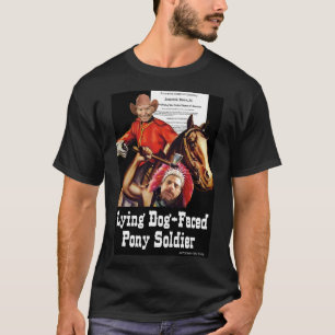 T-shirt Soldat de la péniche face au chien