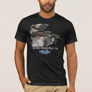 T-shirt Soldat de l'Irak, nous gagnions quand je suis